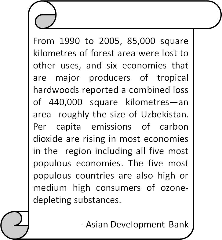 MDG facts about the forests