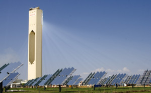 Solar power tower