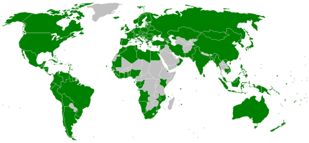 MARPOL signatory countries