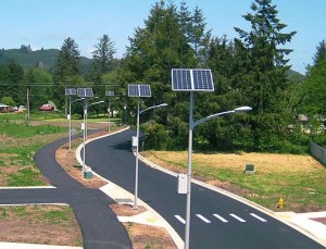 Solar street lights