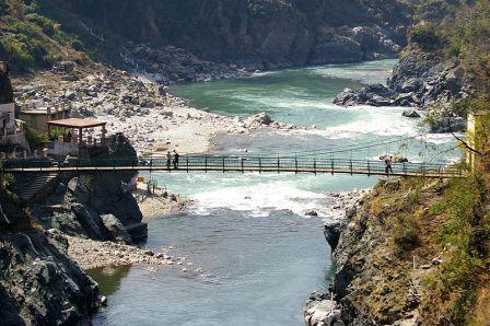 Mandakini river at Rudraprayag