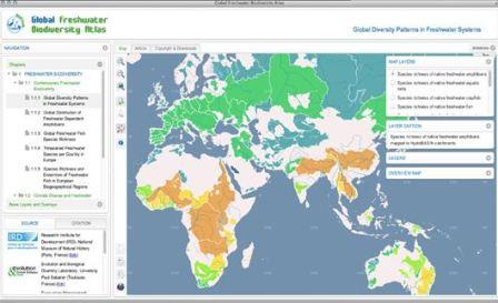 Online Global Freshwater Biodiversity Atlas