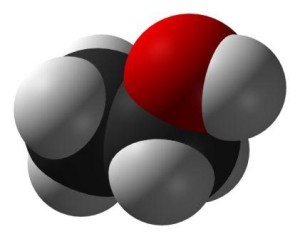 Ethanol Molecule- 3D View