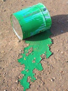 Green Paint Bucket