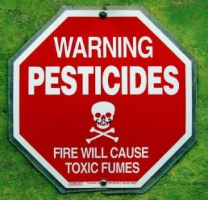 PESTICIDES WARNING