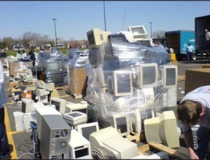 E-waste dump