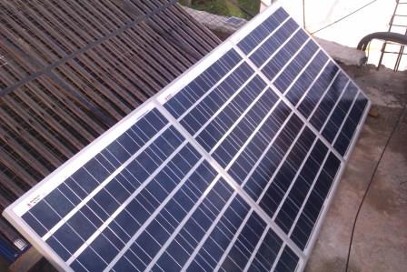 Rooftop solar PV system