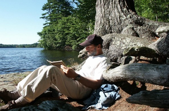 Union River and Leanard Lake in Maine