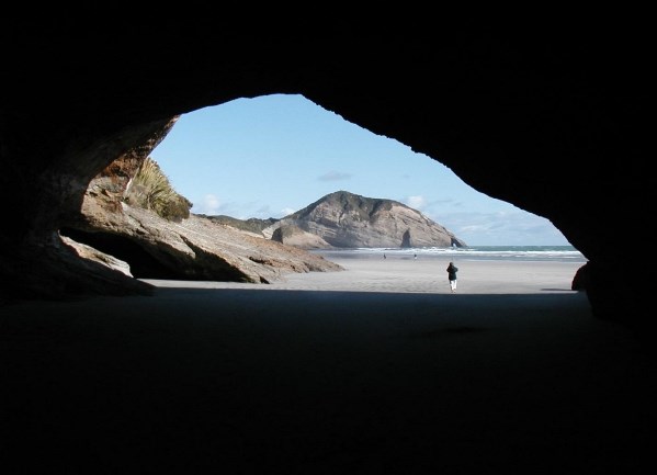 Wharariki Beach