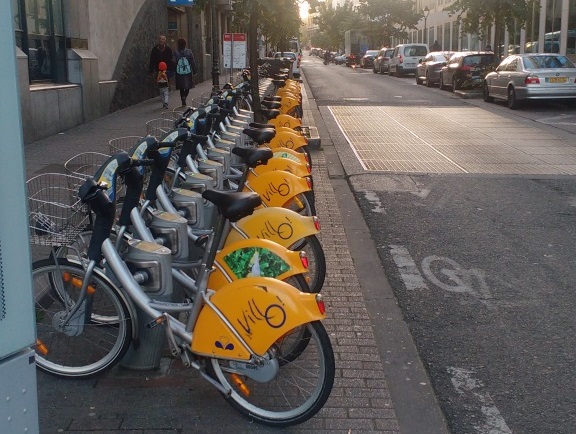 Bicycle sharing startup