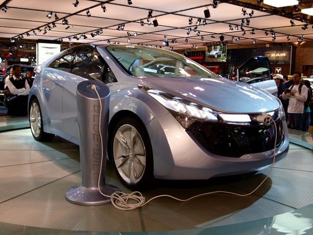 Hyundai Blue Will-electric car