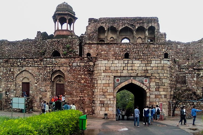 Bara Darwaza or Main Entrance Gate, Purana Qila