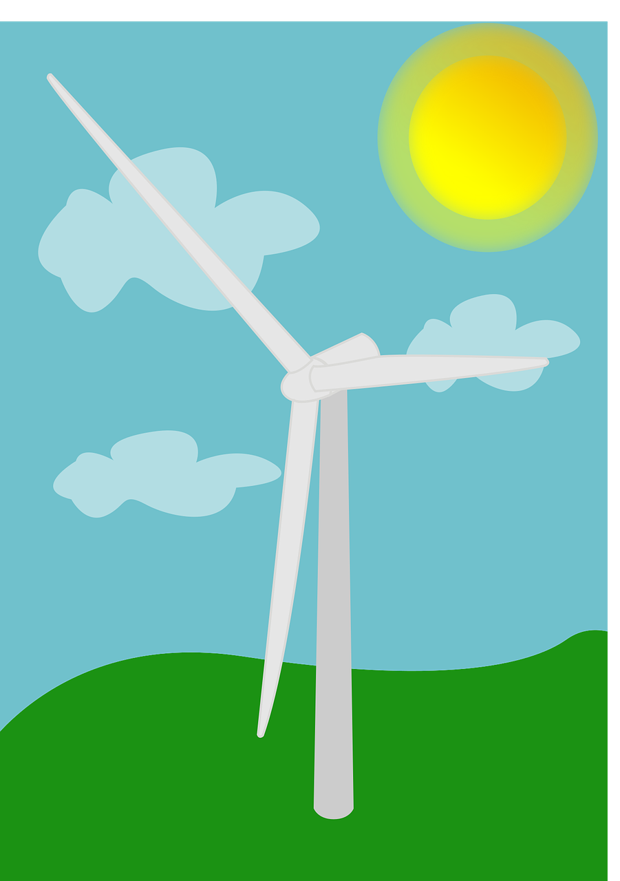 Wind-Turbine-and-Sun